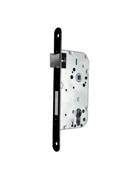 Cerradura embutir c/r cre05 50/70 mm negra