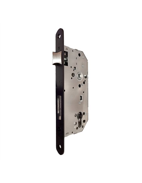 Cerradura embutir c/r cre06 50/85 mm negra