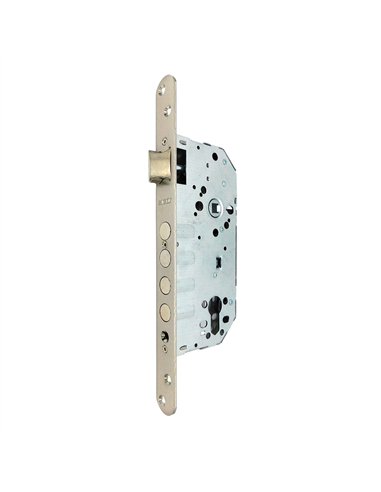 Cerradura embutir c/r cre07 50/85 mm níquel satinado