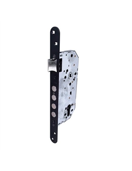 Cerradura embutir c/r cre07 50/85 mm negra