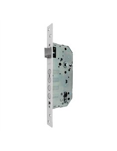 Cerradura embutir c/c cre13 50/85 mm níquel satinado