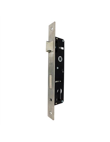Cerradura embutir c/c cre08 30/85 mm inox