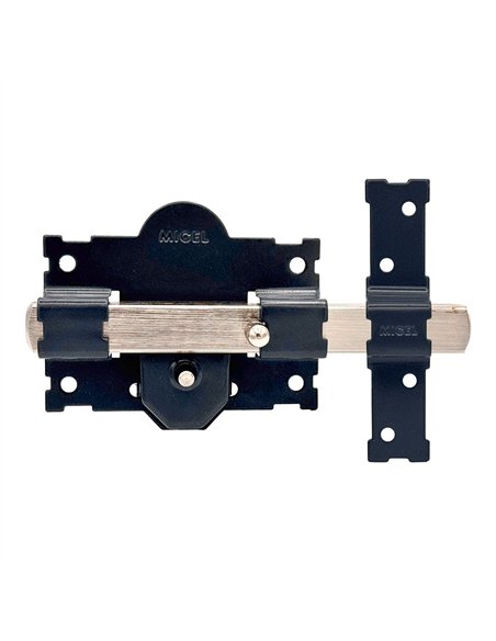 Cerrojo sobreponer crr06 105b/70 mm pintado gris
