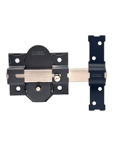 Cerrojo sobreponer crr08 86b/70 mm pintado gris