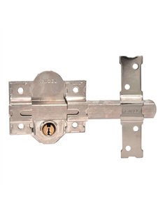 Cerrojo sobreponer crr09 86l/50 mm níquel