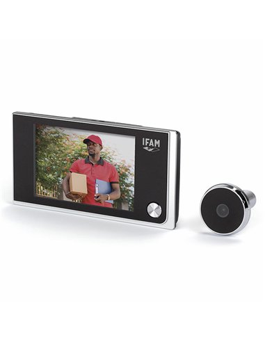 Mirilla digital sentinel 31-slv negro / gris. ifam