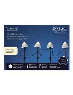 Estaca led con forma de seta con 8 funciones para exterior 491762 2