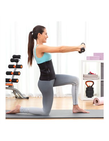Faja reductora deportiva con efecto sauna redle