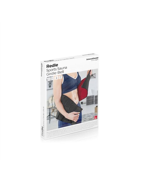 Faja reductora deportiva con efecto sauna redle