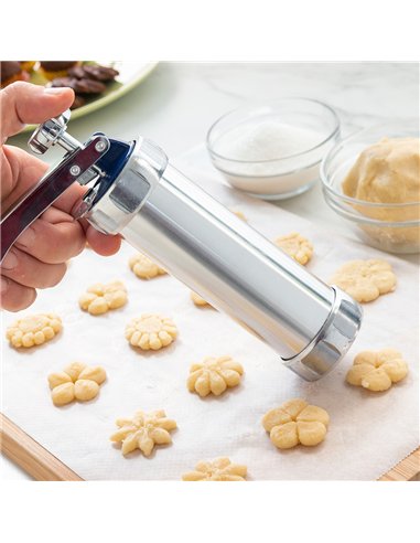 Máquina para hacer galletas y manga pastelera 2 en 1 prekies