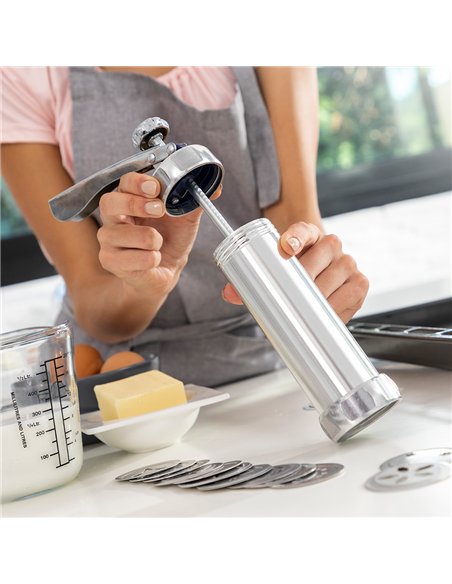 Máquina para hacer galletas y manga pastelera 2 en 1 prekies