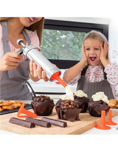 Máquina para hacer galletas y manga pastelera 2 en 1 prekies