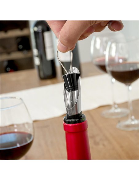 Estuche de vino con forma de botella