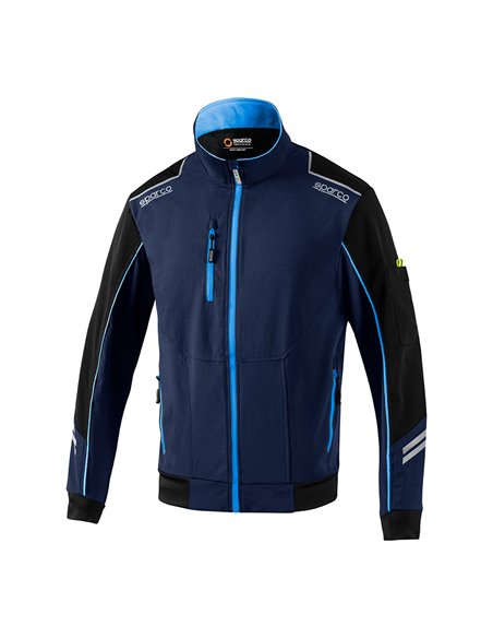 Chaqueta light-shell tech técnica, azul marino/azul, austin t3 - l