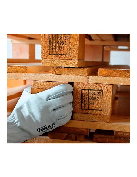 Guante piel flor vacuno natural, driver, t-8 m