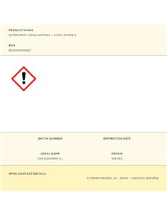 Detergente cápsulas pods + ultra 38 dosis 2