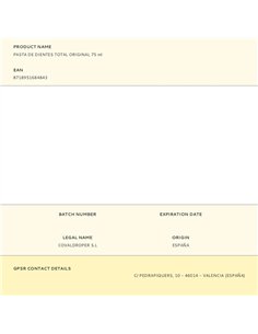 Pasta de dientes total original 75 ml 2