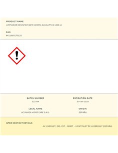 Limpiador desinfectante aroma eucaliptus 1200 ml 2