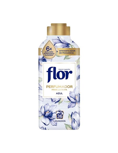 Suavizante perfumador azul 720 ml 36 lavados