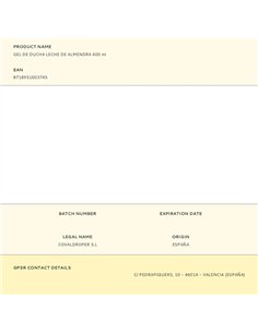 Gel de ducha leche de almendra 600 ml 2