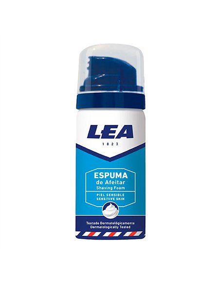 Espuma de afeitar lea sensible formato viaje 100 ml