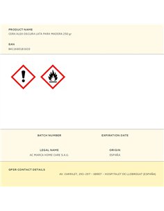 Cera para madera oscura 250 g 2