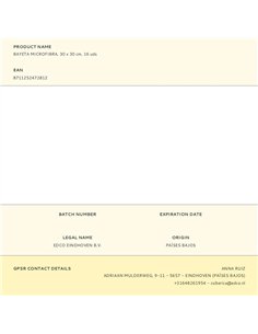 Bayeta microfibra, 30 x 30 cm, 16 uds 2