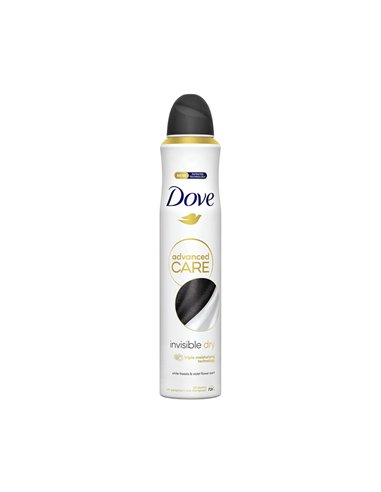 Desodorante invisible dry 0% alcohol advanced care 200 ml