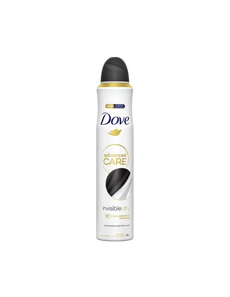 Desodorante invisible dry 0% alcohol advanced care 200 ml