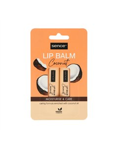 Balsamo labial coco, 2 uds