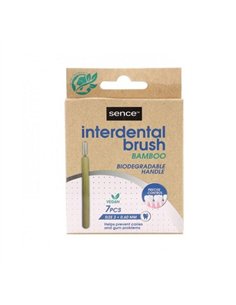 Cepillo interdental bambú, 7 uds