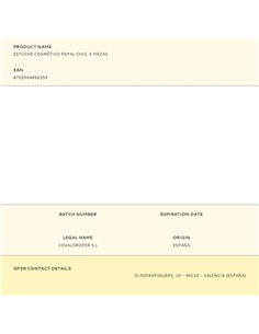 Estuche cosmético royal chic, 4 piezas 2