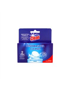 Pastillas limpia máquinas lavavajillas, 2 x 40 g