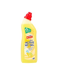 Limpiador wc 3 en 1 limón 750 ml