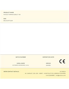Pistola termofusible t-60, para barras de ø11 mm 2
