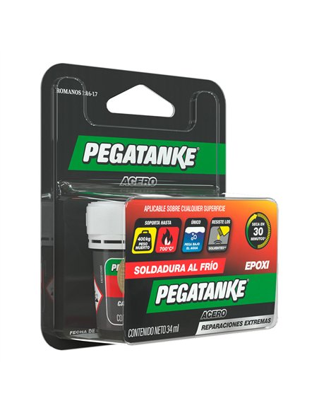 Pegamento epóxico bi-componente acero, 32 ml