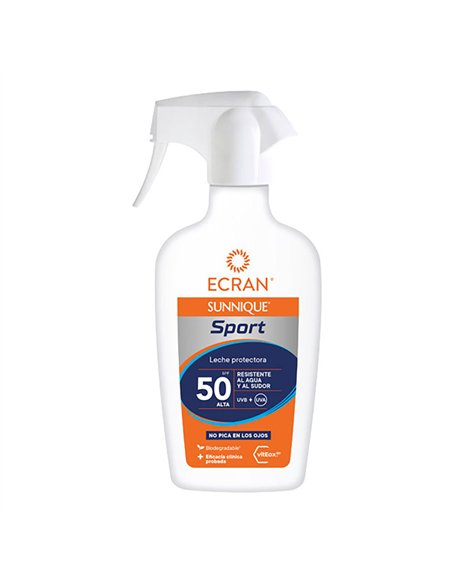 Leche protectora solar en pistola sport spf50 270 ml
