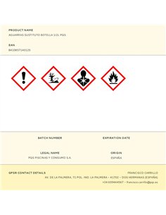 Aguarras sustituto botella 1/2l pqs 2