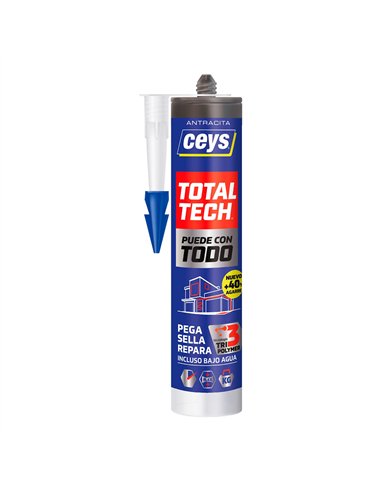 Adhesivo sellador total tech antracita 290 ml