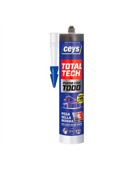 Adhesivo sellador total tech antracita 290 ml