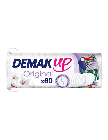 Discos desmaquillantes original, pack de 60 uds