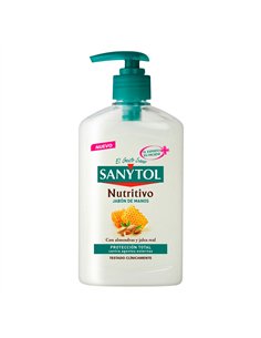 Jabón manos nutritivo con almendra y jalea real 250 ml
