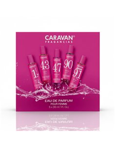 Discovery conjunto 5 fragancias caravan, 30 ml