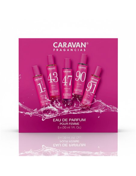 Discovery conjunto 5 fragancias caravan, 30 ml