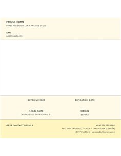 Papel higiénico 124 m pack de 18 uds 2