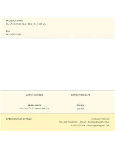 Caja pañuelos 22,5 x 11,5 x 5 cm 100 uds 2