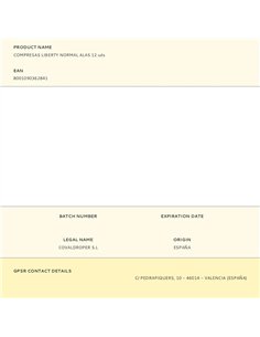 Compresas liberty normal alas 12 uds 2