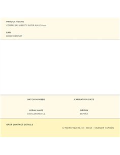 Compresas liberty super alas 10 uds 2