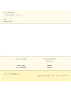 Tampon pearl regular 16 uds 2