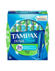 Tampon pearl super 16 uds
